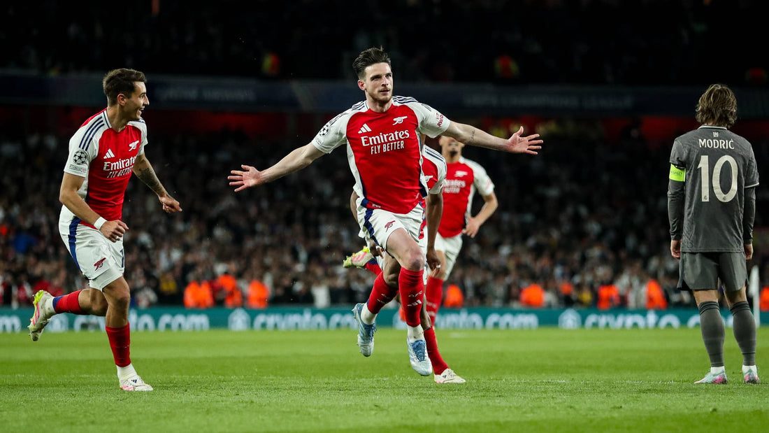 Arsenal terrasse le Real Madrid : les Gunners frappent un grand coup en Europe