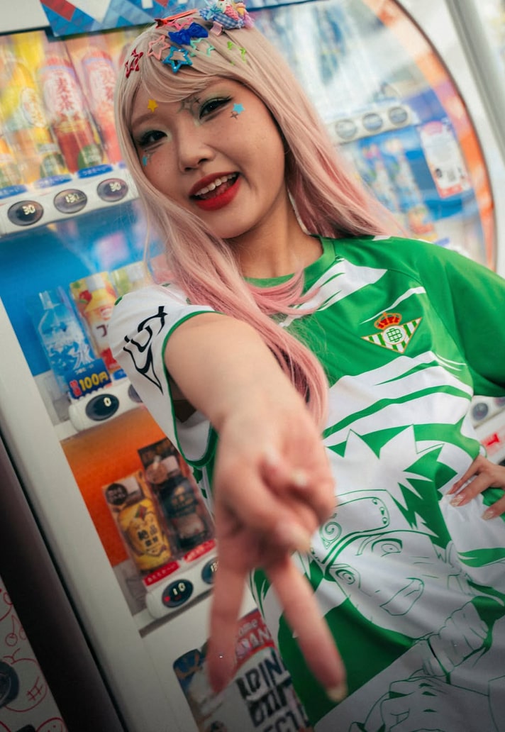 Maillot Real Betis x Naruto