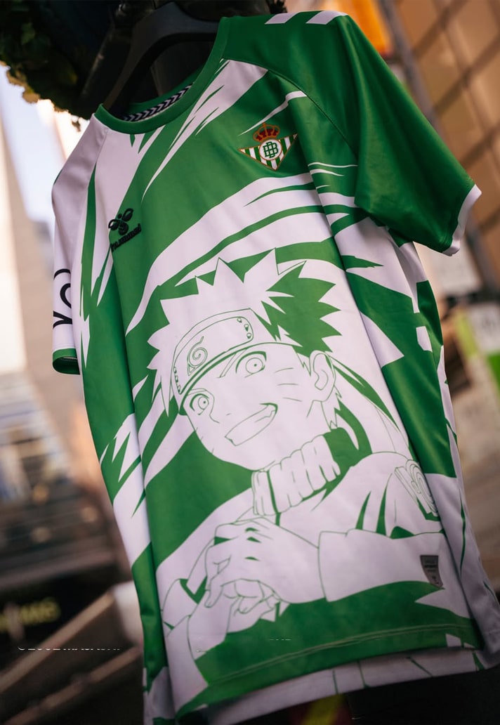 Maillot Real Betis x Naruto