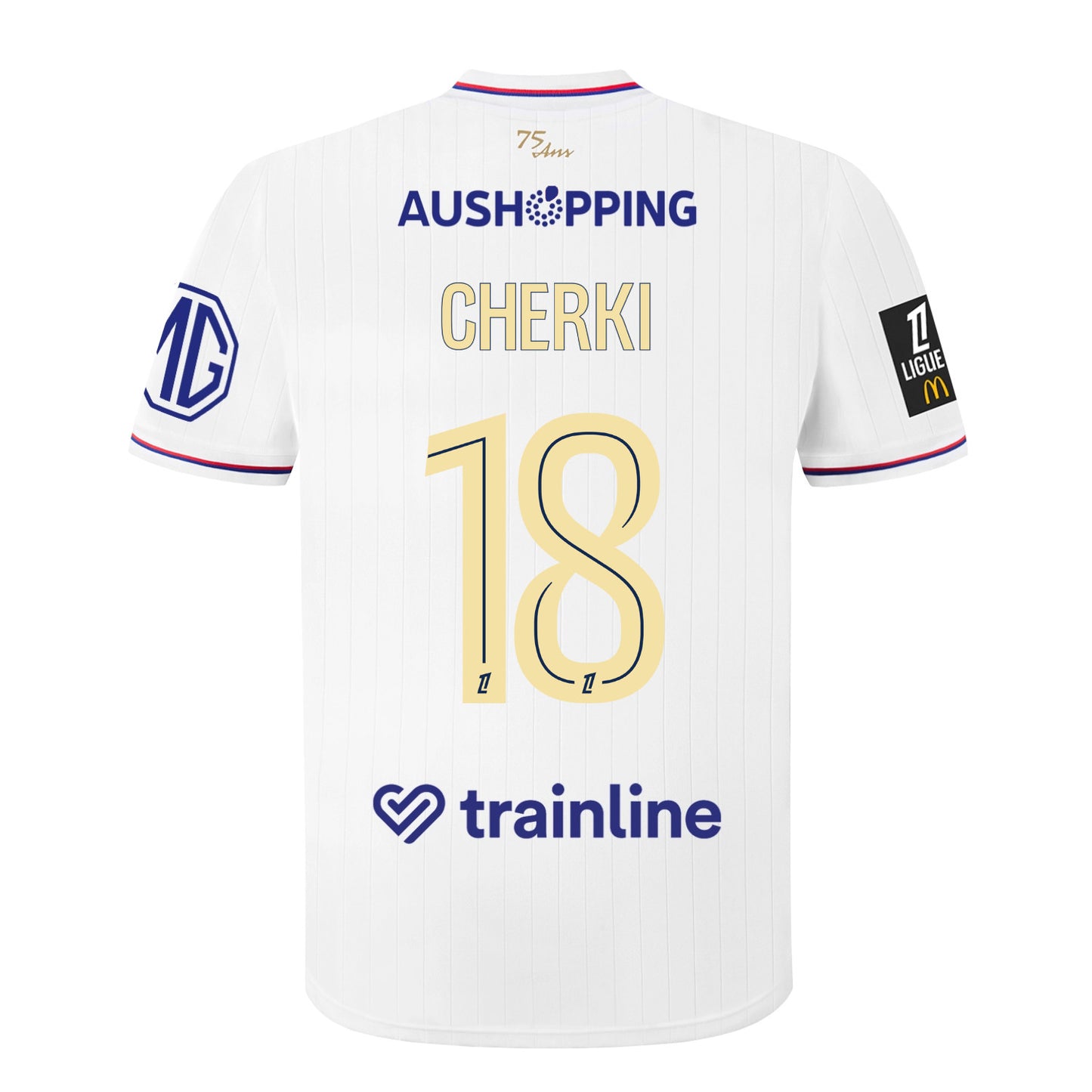 Maillot Collector Cherki 75 Ans OL Homme