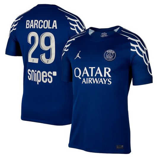Paris Saint-Germain Fourth Maillot 2024/25 Manches Courtes - Barcola - Homme